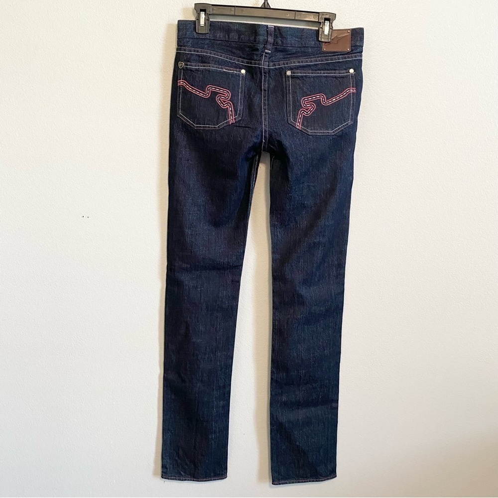 NWT Alpinestars Y2k Low Rise Dark Wash Indigo Roulette Skinny Jeans Size 3
